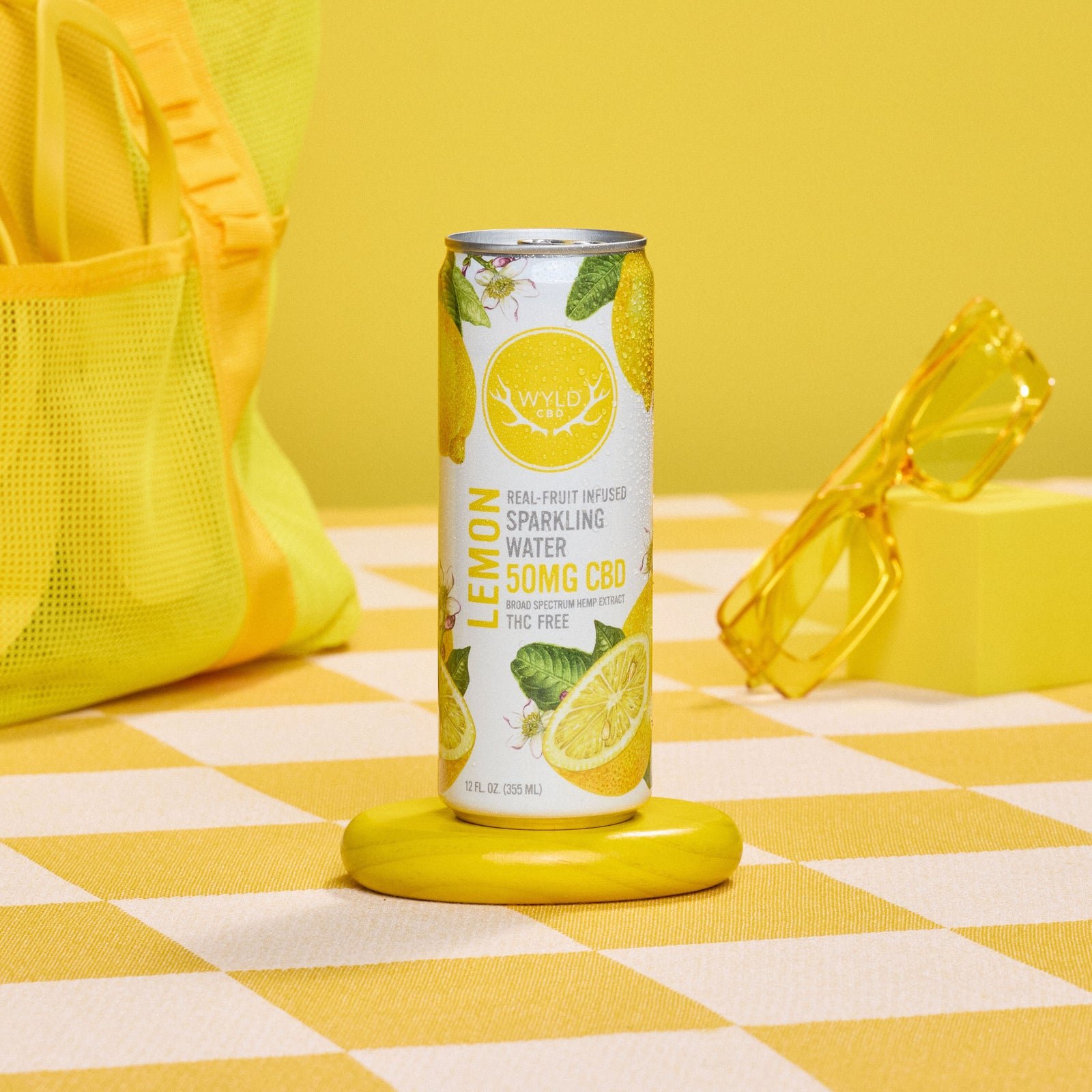Lemon CBD Sparkling Water | CBD-Only